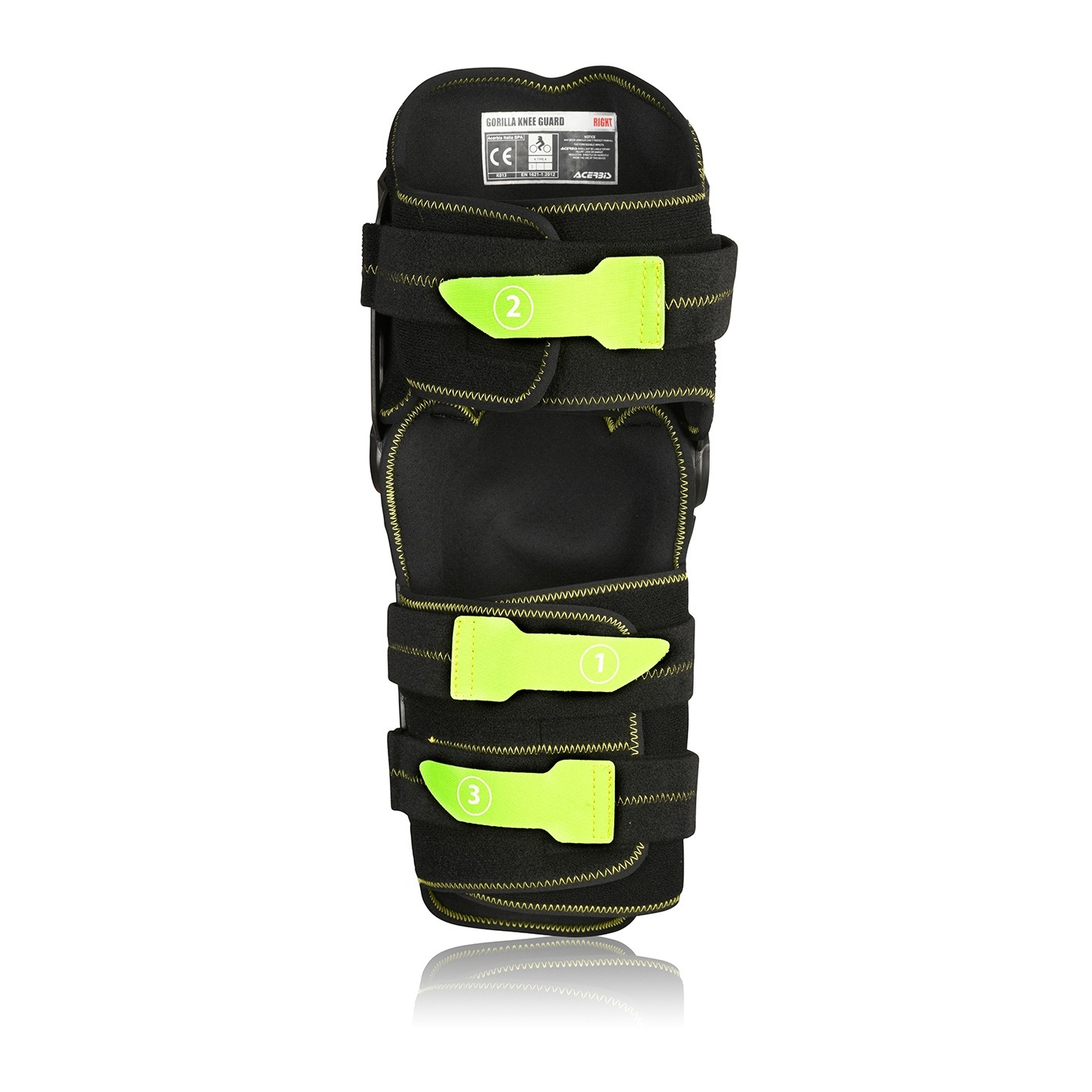 Брейсы Acerbis Gorilla, Black/Yellow, 201