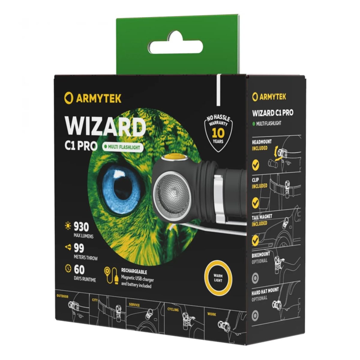 Мультифонарь светодиодный Armytek Wizard C1 Pro Magnet — фото 5