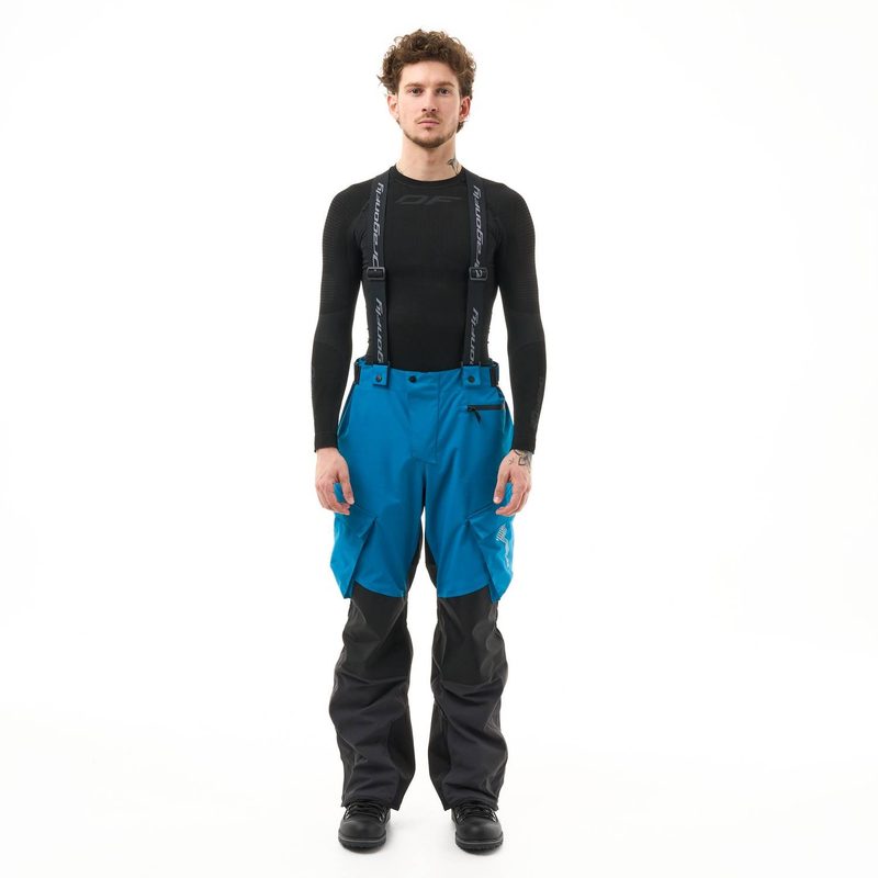 Штаны мембранные Dragonfly Quad 2.0 '25, цвет: Grey/Arctic