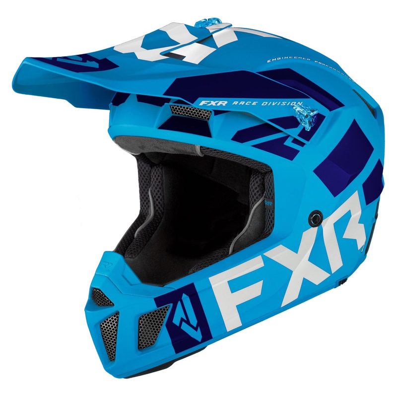 Шлем FXR Clutch Evo Le.5, цвет: Blue