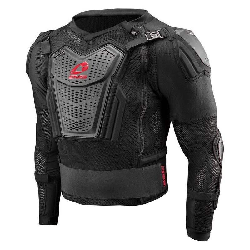 Защита тела EVS COMP, цвет: Black/Red