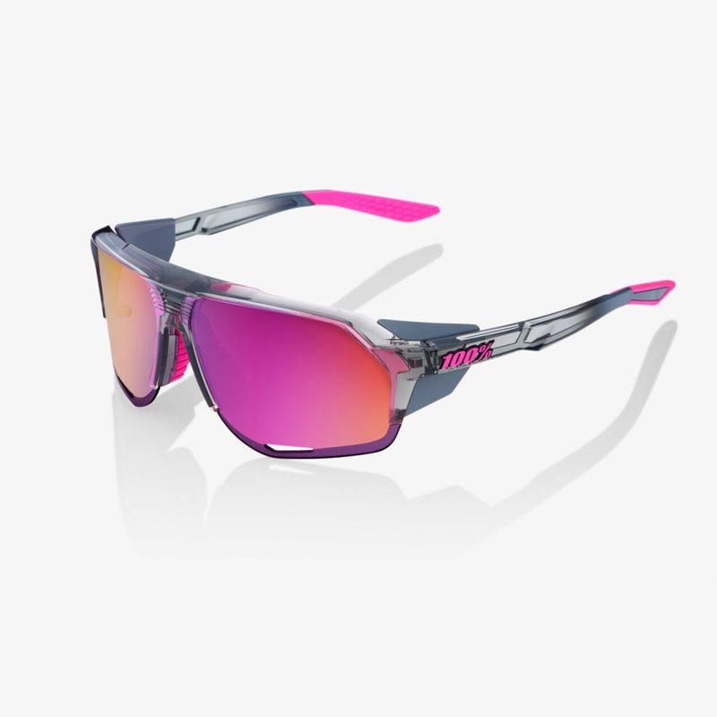 Очки солнцезащитные 100% Norvik, цвет: Grey/Purple Multilayer Mirror