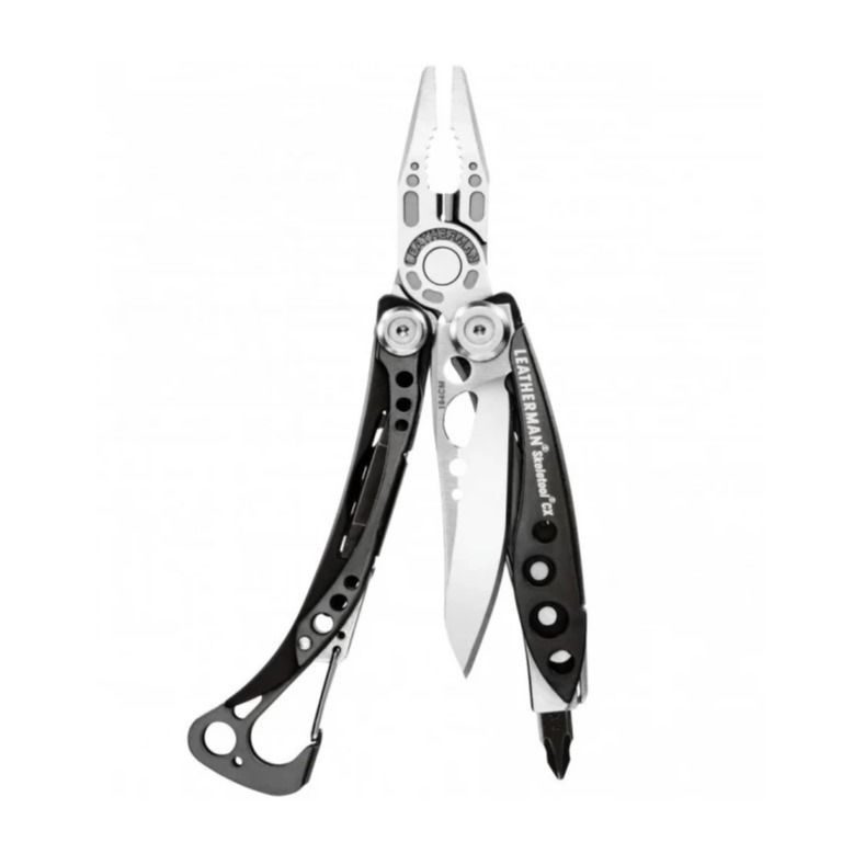 Мультитул Leatherman Skeletool CX, цвет: Steel/Black