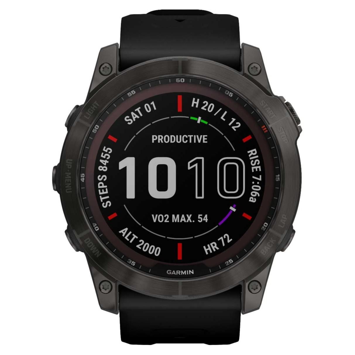 Garmin fenix 7 sapphire solar carbon