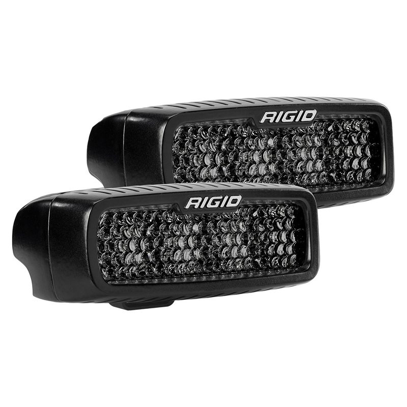 Фары RIGID SR-Q Серия PRO (4 светодиода) - Рабочий свет (пара) Midnight Edition
