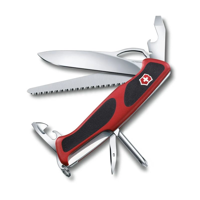 Нож Victorinox RangerGrip 78, цвет: Red/Black