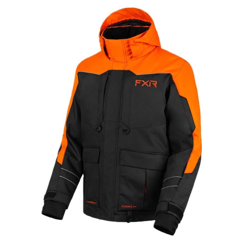Куртка утепленная FXR Excursion, цвет: Black/Orange
