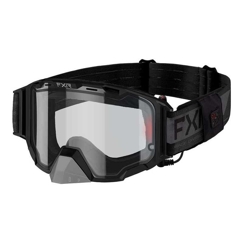 Очки с подогревом FXR Maverick Cordless, цвет: Black Ops