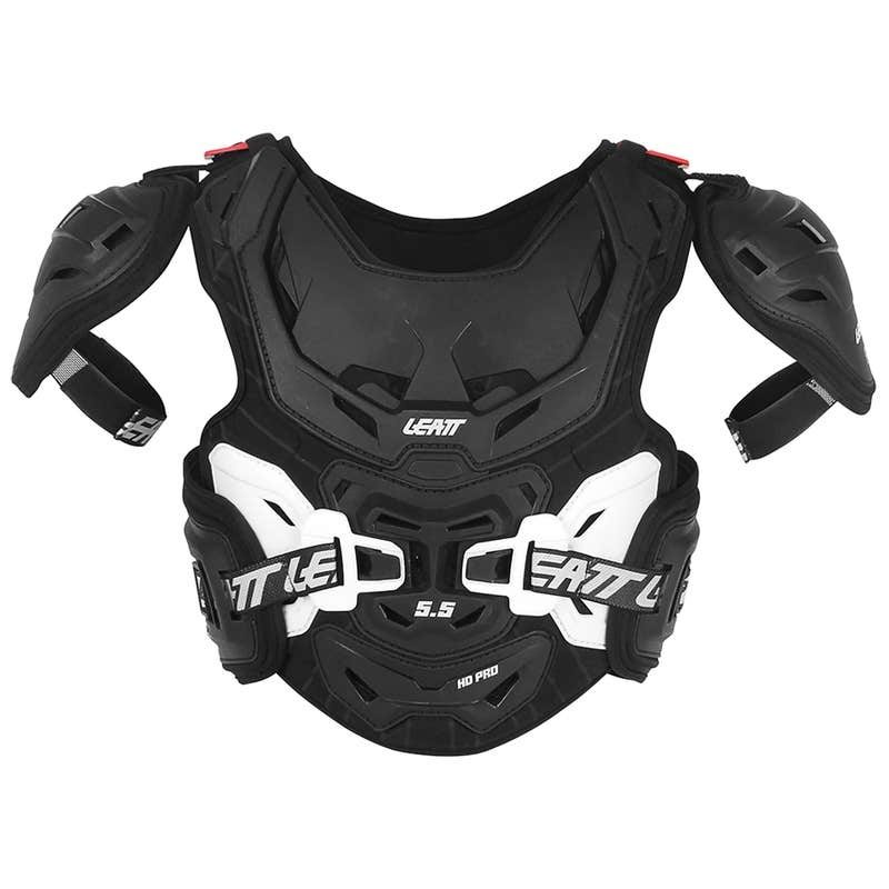 Защитный панцирь подростковый LEATT 5.5 PRO HD, цвет: Black/White