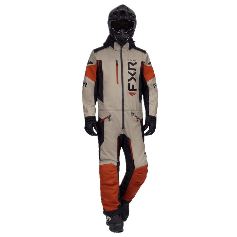 Комбинезон облегченный FXR Helium, цвет: Stone/Burnt Orange