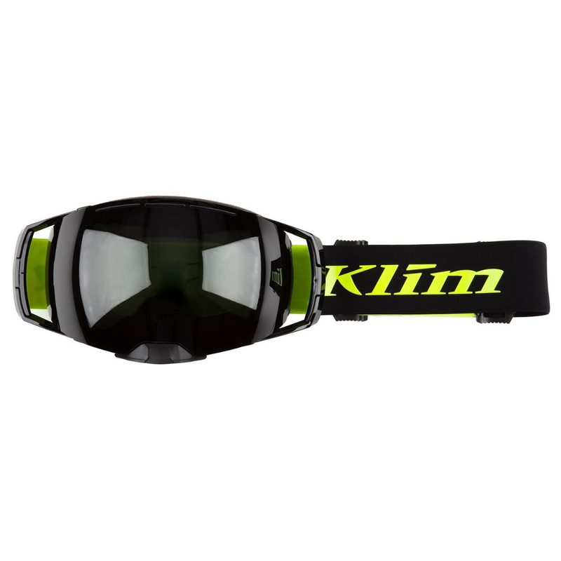 Очки KLIM Aeon Tech, цвет: Black/Hi-Viz/Smoke/Polarized