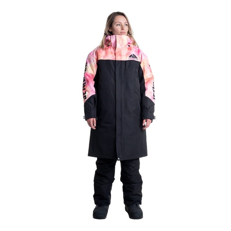 Плащ утепленный Jethwear Pit Coat, цвет: Sun Tiedye