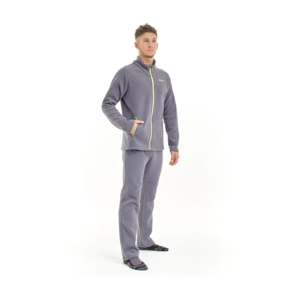 Кофта флисовая Dragonfly, Gray/Lemon, 2023