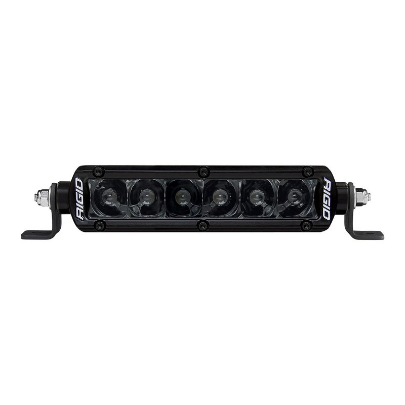 Фары RIGID 6" SR-серия PRO (6 светодиодов) - Дальний свет Midnight Edition