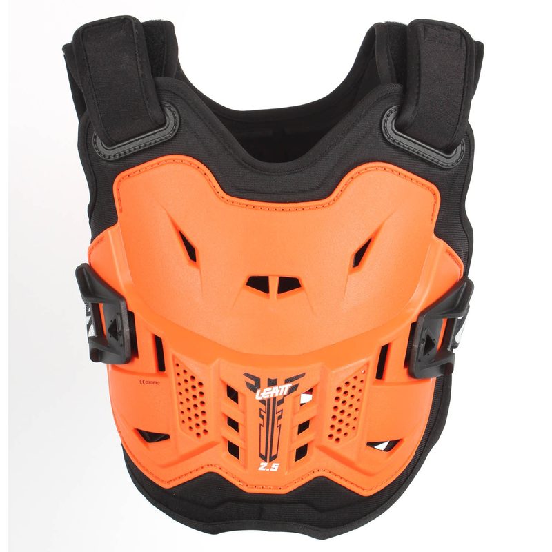 Защитный панцирь подростковый LEATT 2.5, цвет: Orange/Black