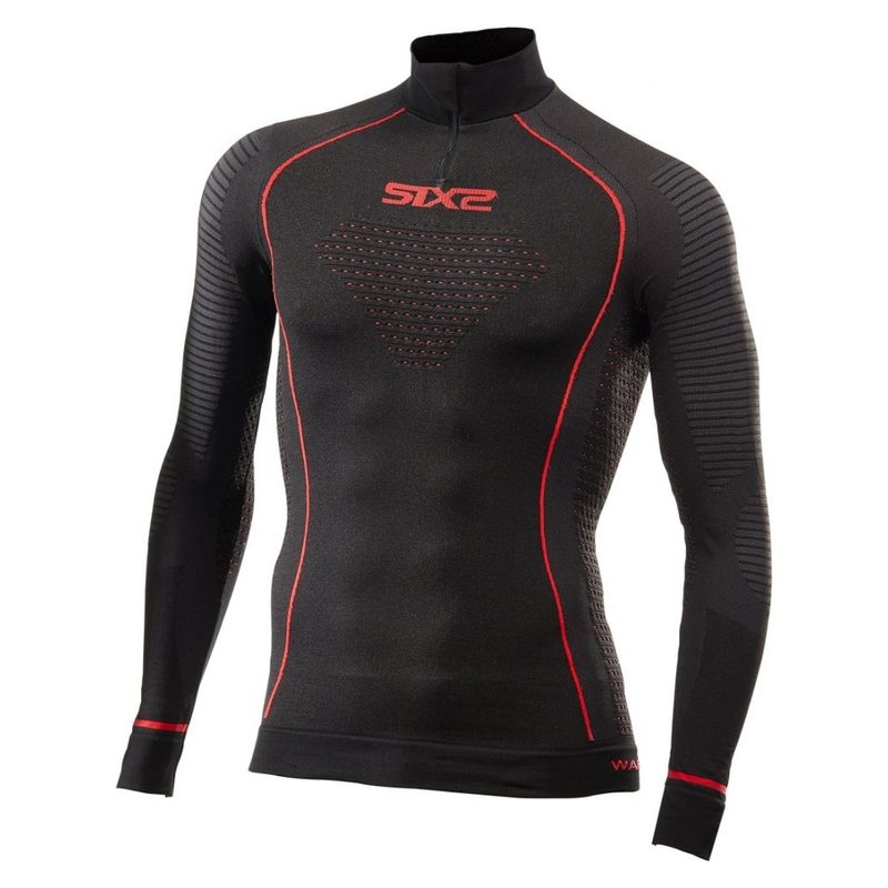 Термокофта SIXS TS13W CU, цвет: Black/Red