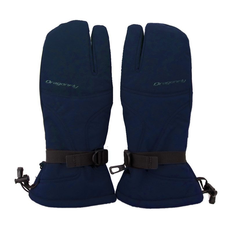 Варежки Dragonfly DF Snowmobile Mittens, цвет: Dark Ocean