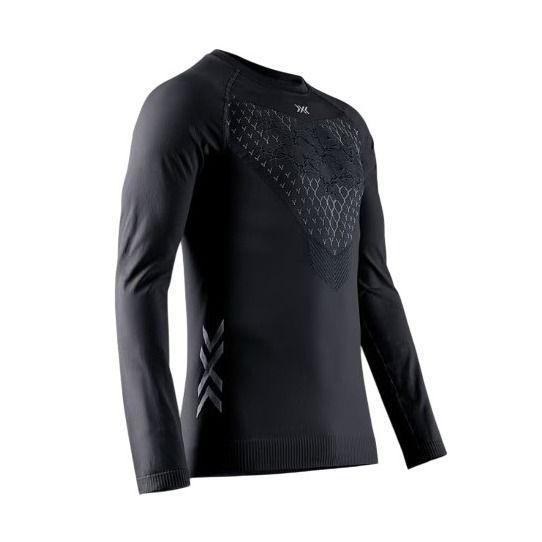 Термокофта X-Bionic Twyce, цвет: Black/Gray