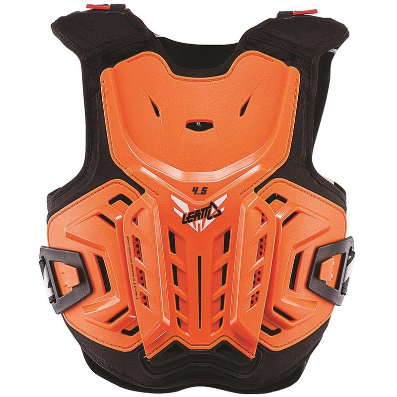 Защитный панцирь подростковый LEATT 4.5, цвет: White/Orange