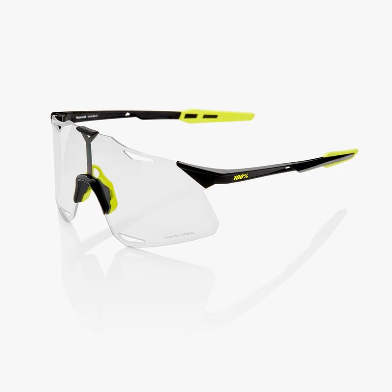 Очки солнцезащитные 100% Hypercraft, цвет: Gloss Black/Photochromic
