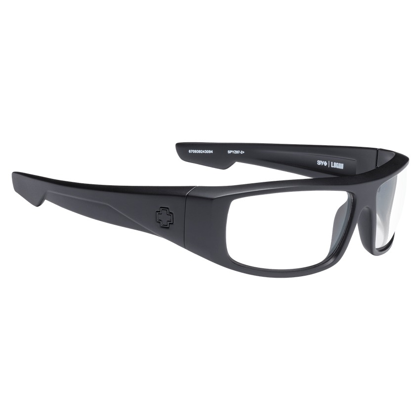 Очки солнцезащитные Spy Optic Logan, Matte Black Ansi Rx - Clear, 2019