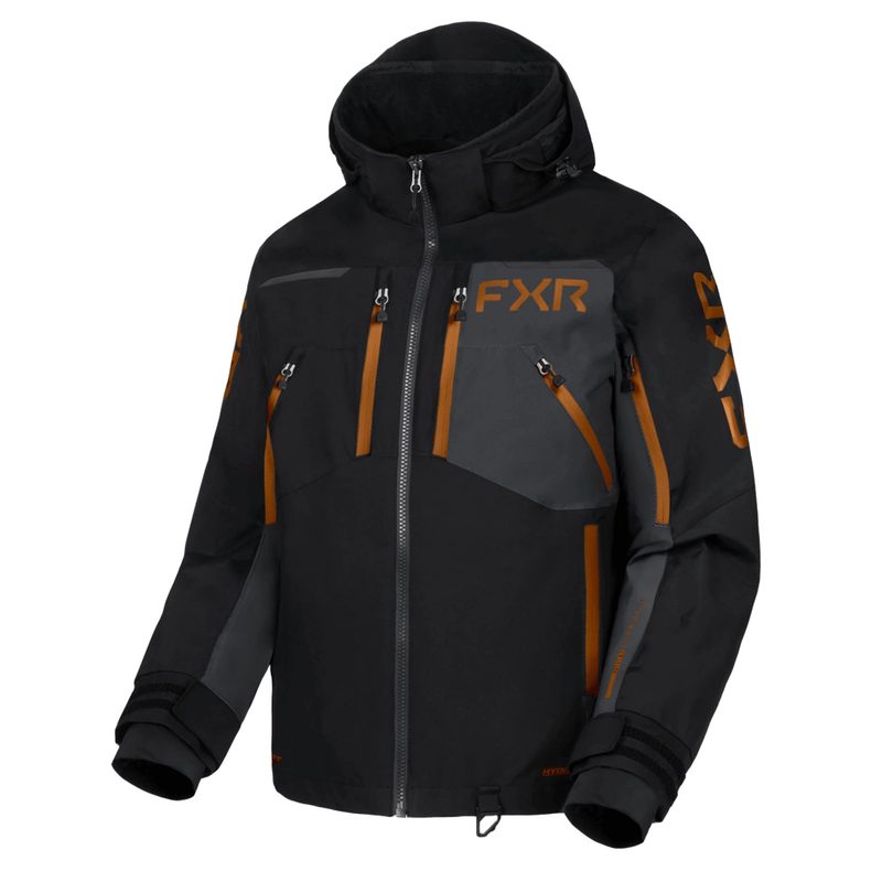 Куртка облегченная FXR Vertical MTX, цвет: Black/Asphalt/Kash