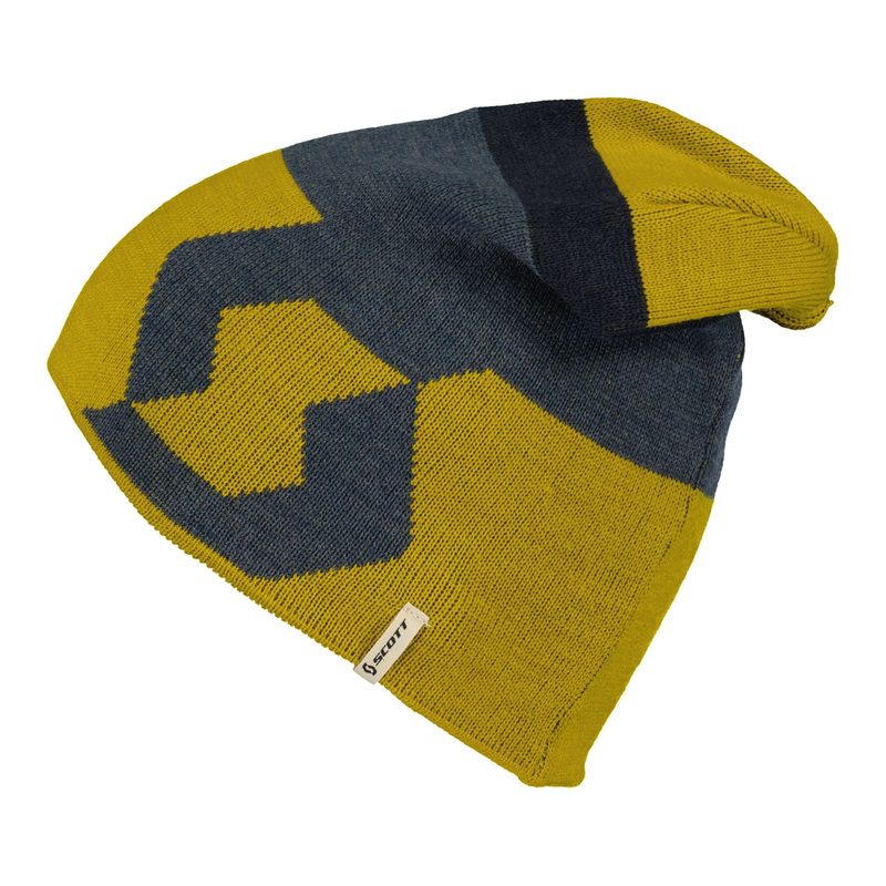 Шапка SCOTT Team 30, цвет: Metal Blue/Mellow Yellow