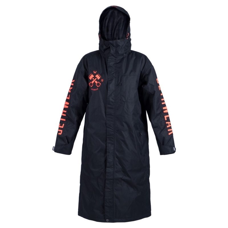 Плащ утепленный Jethwear Pit Coat, цвет: Black/Fiery Coral