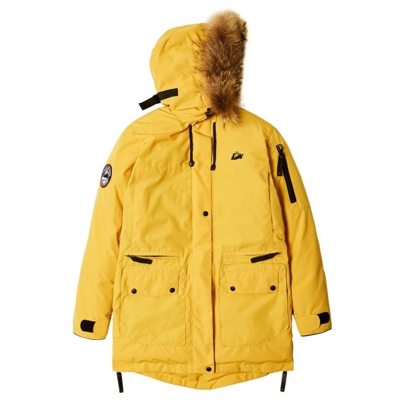 Парка женская Arctic Explorer Polaris, цвет: Yellow