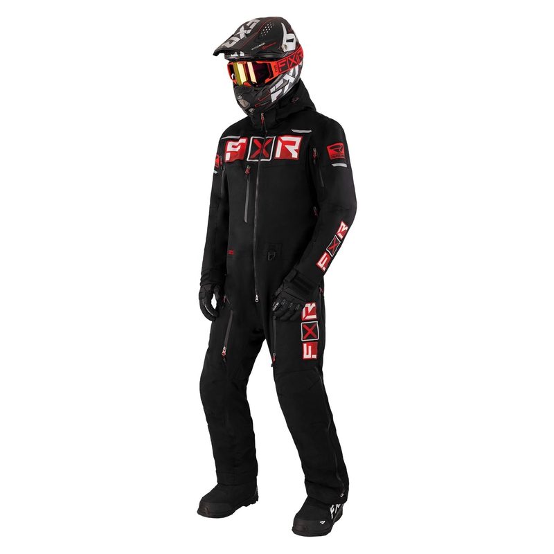Комбинезон утепленный FXR Maverick F.A.S.T., цвет: Black/Red