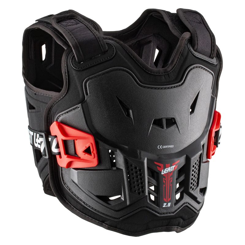 Защитный панцирь подростковый LEATT 2.5, цвет: Black/Red
