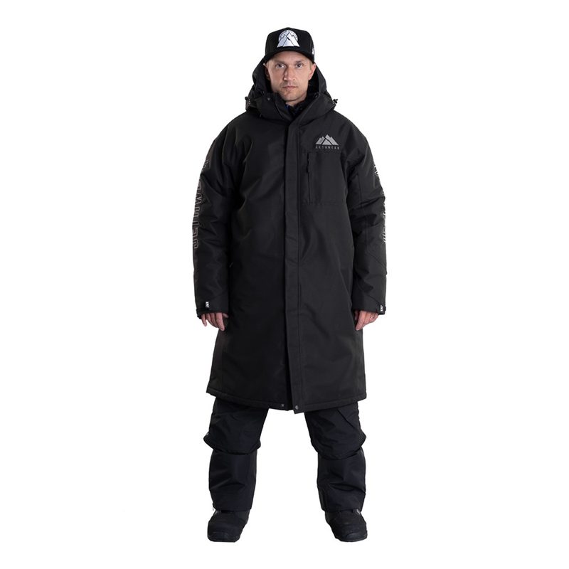 Плащ утепленный Jethwear Pit Coat, цвет: Black/Gray '23