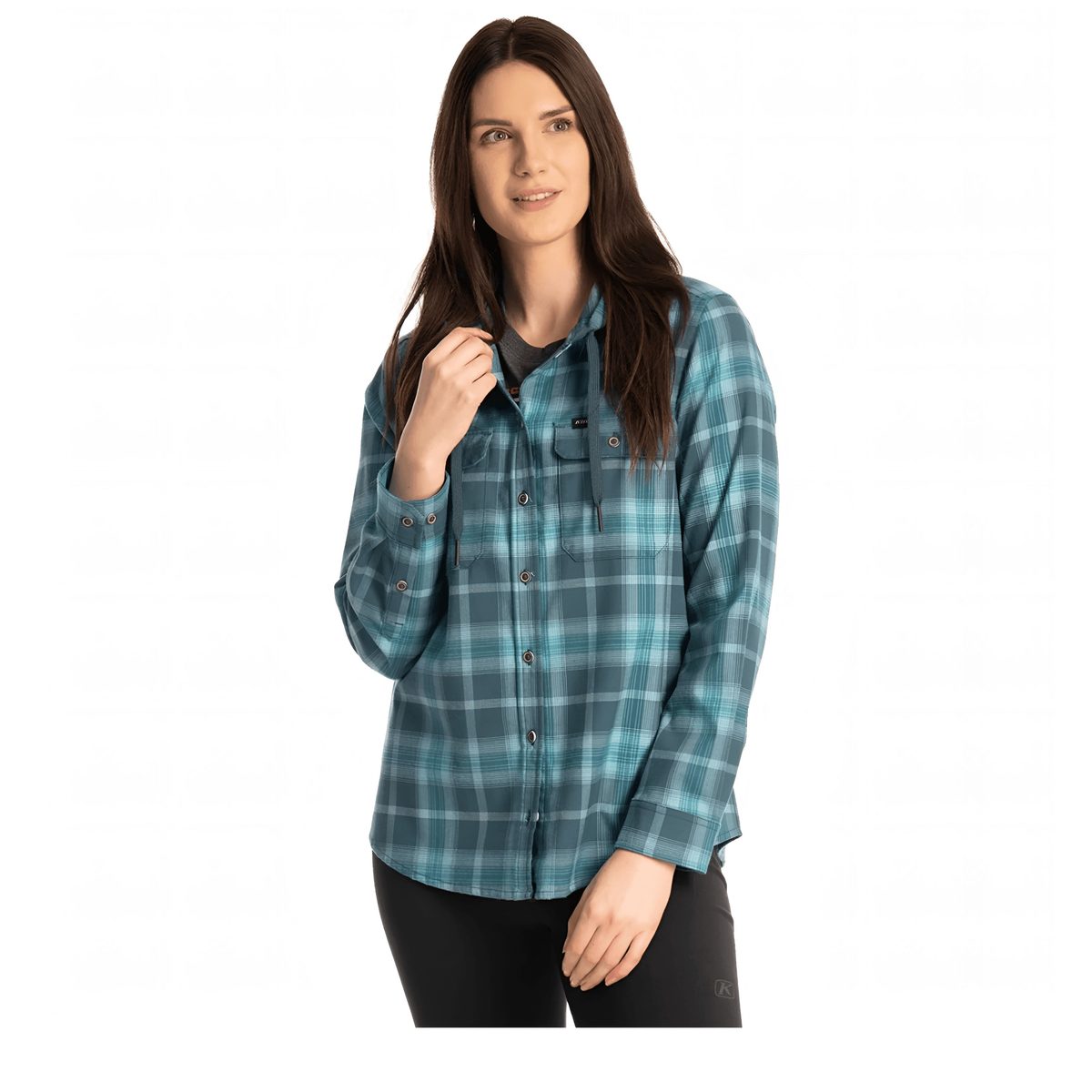 Рубашка женская KLIM Ginny Mountain Midweight Stretch Flannel — фото 2