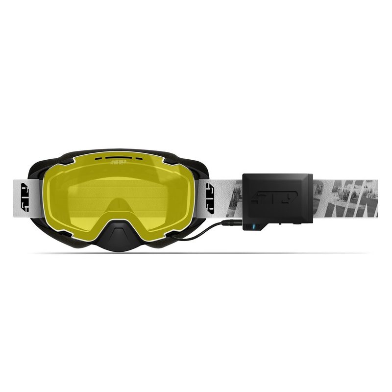 Очки с подогревом 509 Aviator 2.0 XL S1 Flow, цвет: Whiteout
