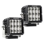 Фары RIGID D-XL Серия PRO (12 светодиодов) - Водительский свет (пара) — миниатюра 1