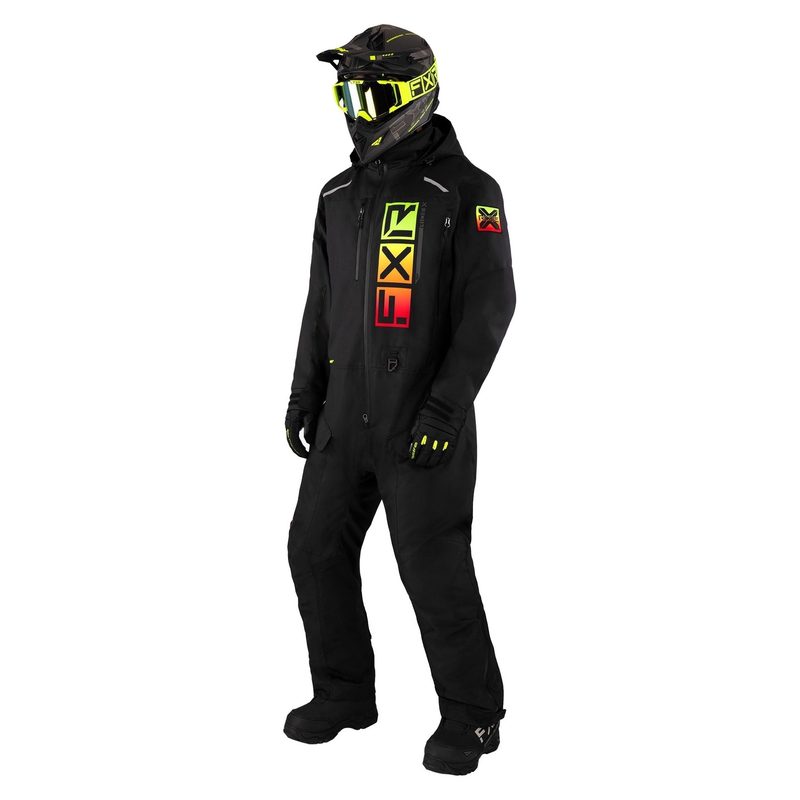 Комбинезон утепленный FXR Recruit F.A.S.T., цвет: Black/Sherbert