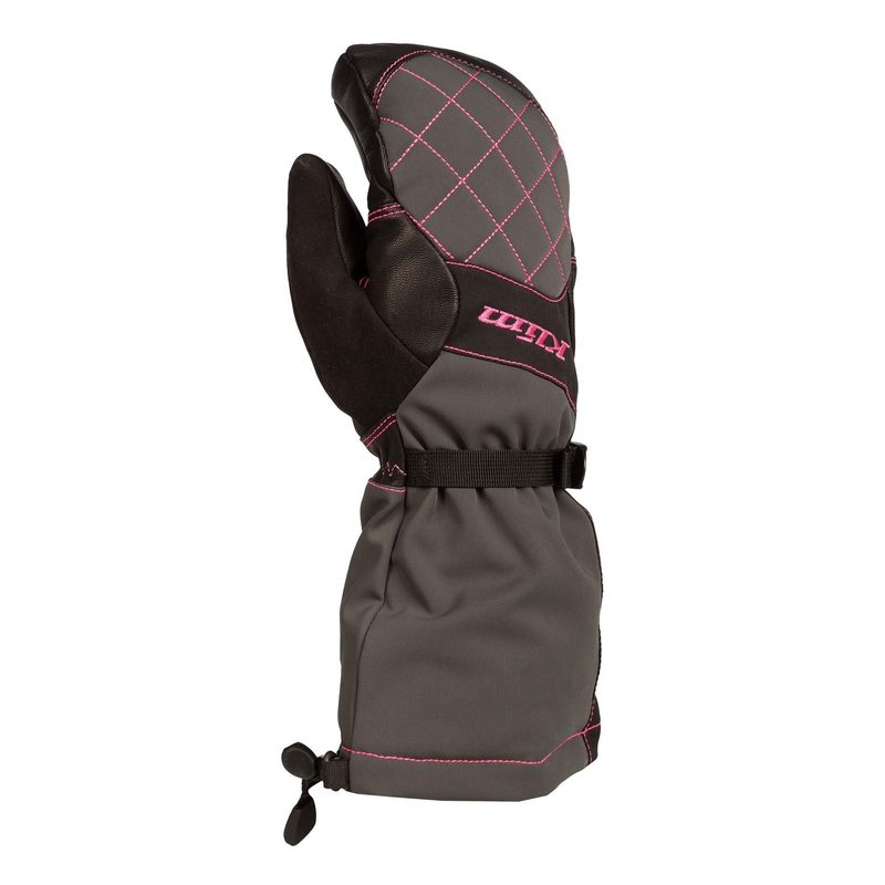 Рукавицы женские KLIM Allure, цвет: Knockout/Pink/Asphalt