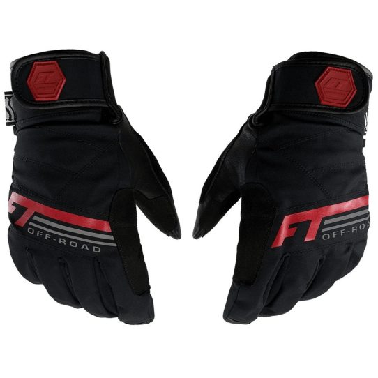 Перчатки Finntrail GT Off-road, цвет: Graphite/Red