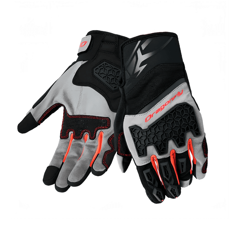 Перчатки Dragonfly DF Terrax, цвет: Black/Grey
