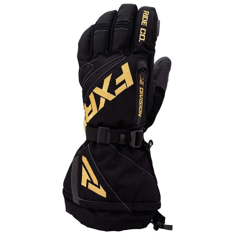 Перчатки FXR Fuel, цвет: Black/Gold