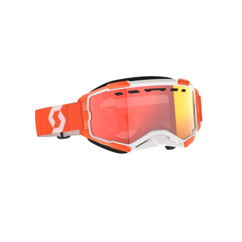 Очки SCOTT Fury Snow Cross, цвет: Orange/Enhancer Red Chrome