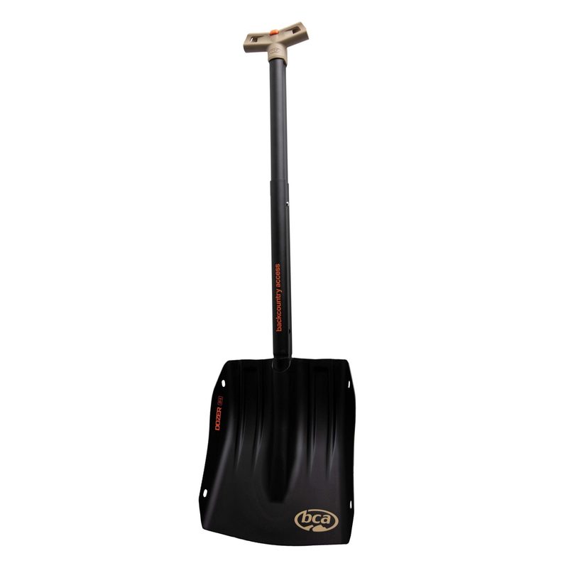 Лопата лавинная BCA Dozer 2T-S, цвет: Black/Orange