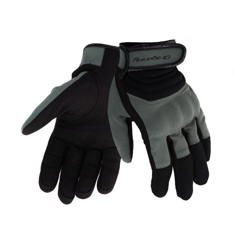 Перчатки Dragonfly DF Quad, цвет: Black/Dark/Gray