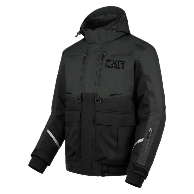 Куртка утепленная FXR Expedition Pro 2-in-1, цвет: Black/Asphalt