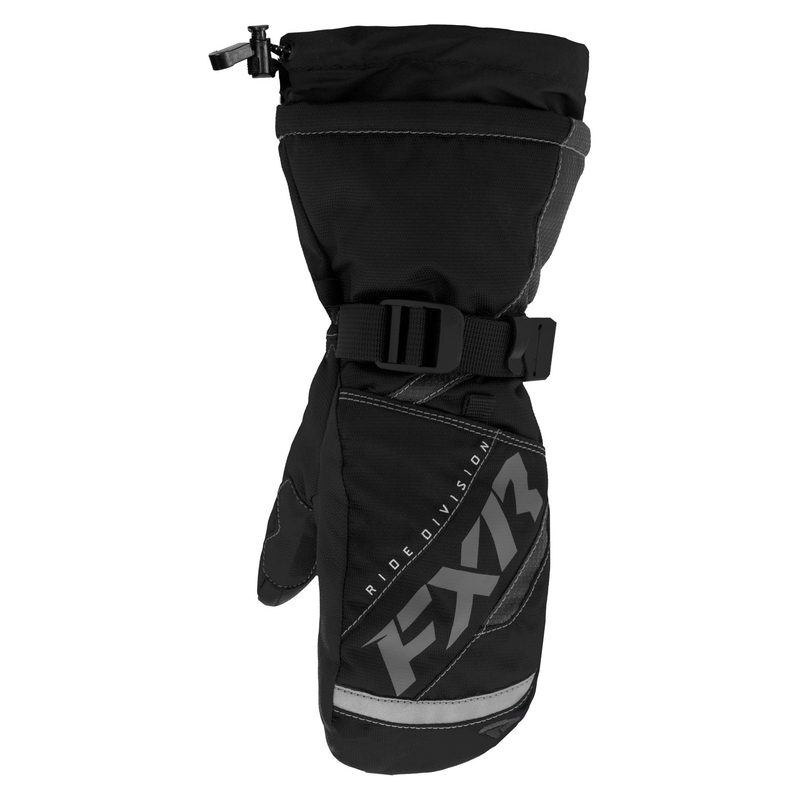 Рукавицы подростковые FXR Helix Race, цвет: Black