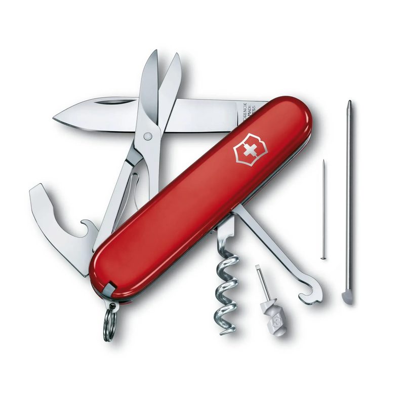 Нож Victorinox Compact, цвет: Red