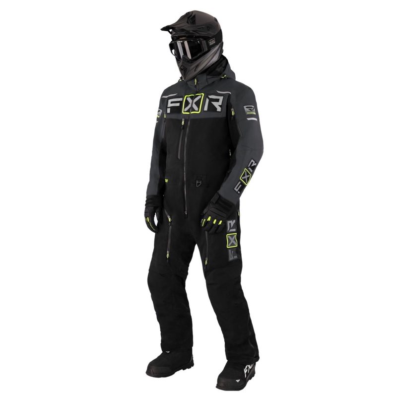 Комбинезон облегченный FXR Maverick, цвет: Black/Char/Hi-Vis