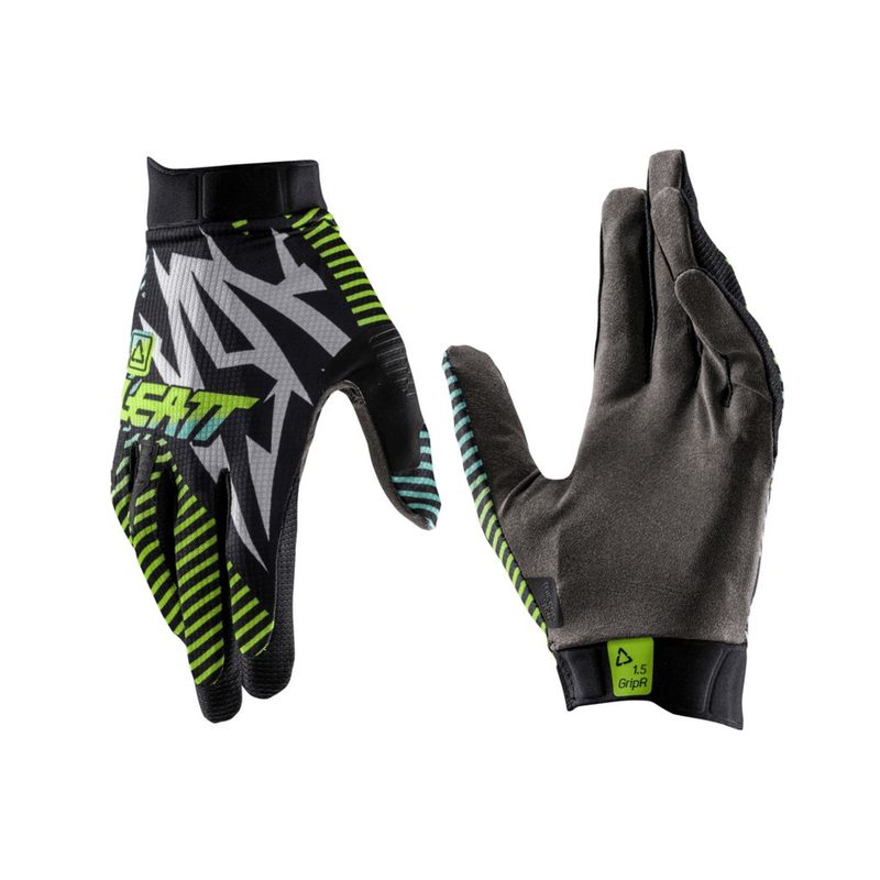 Перчатки LEATT Moto 1.5 GripR, цвет: Storm Teal