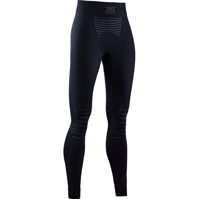 Термоштаны женские X-Bionic Invent 4.0, цвет: Black/Gray