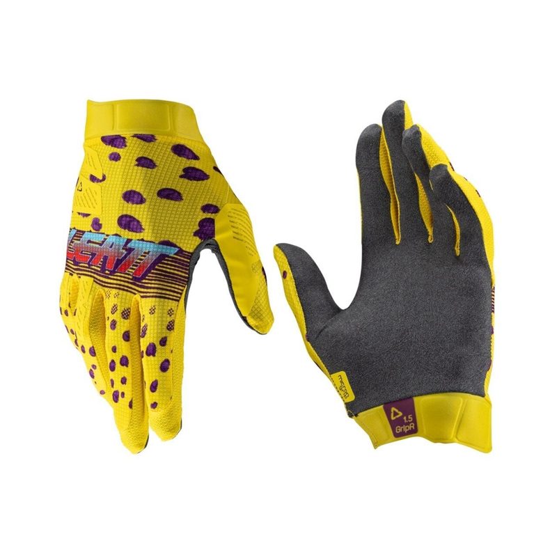 Перчатки LEATT Moto 1.5 GripR, цвет: Cheetah
